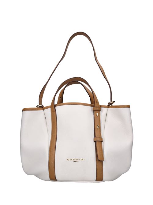 Borsa in pelle NANNINI | 18592OFF WHITE